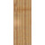 Ekena Millwork Rustic Wood Shutter - Rough Sawn Western Red Cedar - RBF06Z32X081RWR