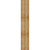 Ekena Millwork Rustic Wood Shutter - Rough Sawn Western Red Cedar - RBJ06S11X065RWR