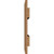 Ekena Millwork Rustic Wood Shutter - Rough Sawn Western Red Cedar - RBJ06S16X018RWR