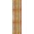 Ekena Millwork Rustic Wood Shutter - Rough Sawn Western Red Cedar - RBJ06S16X059RWR
