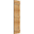 Ekena Millwork Rustic Wood Shutter - Rough Sawn Western Red Cedar - RBJ06S16X060RWR
