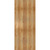 Ekena Millwork Rustic Wood Shutter - Rough Sawn Western Red Cedar - RBJ06S21X051RWR