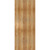 Ekena Millwork Rustic Wood Shutter - Rough Sawn Western Red Cedar - RBJ06S21X052RWR