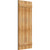 Ekena Millwork Rustic Wood Shutter - Rough Sawn Western Red Cedar - RBJ06S21X052RWR