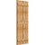 Ekena Millwork Rustic Wood Shutter - Rough Sawn Western Red Cedar - RBJ06S21X057RWR