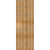 Ekena Millwork Rustic Wood Shutter - Rough Sawn Western Red Cedar - RBJ06S26X075RWR