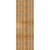Ekena Millwork Rustic Wood Shutter - Rough Sawn Western Red Cedar - RBJ06S26X076RWR