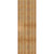 Ekena Millwork Rustic Wood Shutter - Rough Sawn Western Red Cedar - RBJ06S26X079RWR