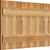 Ekena Millwork Rustic Wood Shutter - Rough Sawn Western Red Cedar - RBJ06S32X021RWR