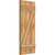 Ekena Millwork Rustic Wood Shutter - Rough Sawn Western Red Cedar - RBJ06Z16X039RWR