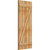 Ekena Millwork Rustic Wood Shutter - Rough Sawn Western Red Cedar - RBJ06Z21X053RWR