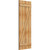 Ekena Millwork Rustic Wood Shutter - Rough Sawn Western Red Cedar - RBJ06Z21X059RWR