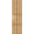 Ekena Millwork Rustic Wood Shutter - Rough Sawn Western Red Cedar - RBJ06Z21X073RWR