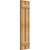 Ekena Millwork Rustic Wood Shutter - Rough Sawn Western Red Cedar - RBS06S11X042RWR