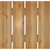 Ekena Millwork Rustic Wood Shutter - Rough Sawn Western Red Cedar - RBS06S23X022RWR