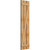 Ekena Millwork Rustic Wood Shutter - Rough Sawn Western Red Cedar - RBS06Z17X069RWR