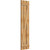 Ekena Millwork Rustic Wood Shutter - Rough Sawn Western Red Cedar - RBS06Z17X071RWR