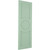 Ekena Millwork Center Circle Arts & Crafts Fixed Mount Shutters - Painted Expanded Cellular PVC - TFP001AC12X025SG