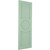 Ekena Millwork Center Circle Arts & Crafts Fixed Mount Shutters - Painted Expanded Cellular PVC - TFP001AC12X030SG