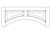 Jarlin Cabinetry - Raised Panel Door Valance - VAL4212 - Dove White Shaker