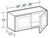 Ideal Cabinetry Hawthorne Cinnamon Wall Cabinet - W3615-HCN