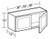 Ideal Cabinetry Hawthorne Cinnamon Wall Cabinet - W3615-HCN