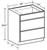 Ideal Cabinetry Hawthorne Cinnamon Base Cabinet - BCT30-HCN