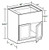 Ideal Cabinetry Hawthorne Cinnamon Base Cabinet - FSB36-HCN