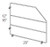 Ideal Cabinetry Hawthorne Cinnamon Tray Dividers - TD18CR-HCN