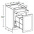 Ideal Cabinetry Norwood Deep Onyx Base Cabinet - B2WB18-NDO
