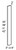 Ideal Cabinetry Nassau Mythic Blue Filler Strips - FS84-NMB