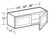 Ideal Cabinetry Fulton Mocha Wall Cabinet - W2412-FMG