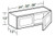 Ideal Cabinetry Fulton Mocha Wall Cabinet - W3012-FMG