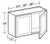 Ideal Cabinetry Fulton Mocha Wall Cabinet - W3018-FMG