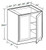 Ideal Cabinetry Fulton Mocha Base Cabinet - B24FH-FMG