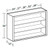 Ideal Cabinetry Nantucket Polar White Wall Cabinet - Without Doors - W2430ND-NPW