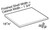 Ideal Cabinetry Nantucket Polar White Matching Interior Vanity Shelf Kit - VSK1521MI-NPW