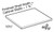 Ideal Cabinetry Nantucket Polar White Matching Interior Wall Cabinet Shelf Kits - SK1212MI-NPW
