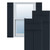 Ekena Millwork Two Board Joined Board-n-Batten Shutters - Painted Expanded Cellular PVC - TFP101BBF11X028OB