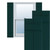 Ekena Millwork Two Board Joined Board-n-Batten Shutters - Painted Expanded Cellular PVC - TFP101BBF11X052FG