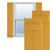 Ekena Millwork Two Board Joined Board-n-Batten Shutters - Painted Expanded Cellular PVC - TFP101BBF11X071TU