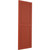 Ekena Millwork Two Panel Chevron Modern Style Fixed Mount Shutters - Painted Expanded Cellular PVC - TFP101CV12X031CL