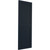 Ekena Millwork Two Panel Chevron Modern Style Fixed Mount Shutters - Painted Expanded Cellular PVC - TFP101CV12X037OB