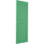 Ekena Millwork Farmhouse/Flat Panel Combination Fixed Mount Shutters - Painted Expanded Cellular PVC - TFP101FC12X028LP