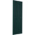 Ekena Millwork Farmhouse/Flat Panel Combination Fixed Mount Shutters - Painted Expanded Cellular PVC - TFP101FC12X030FG