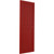 Ekena Millwork Farmhouse/Flat Panel Combination Fixed Mount Shutters - Painted Expanded Cellular PVC - TFP101FC12X034BR