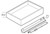 Mantra Cabinetry - Classic Paint - Roll Tray Kits - RT24WD-CLASSIC SNOW