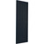 Ekena Millwork Farmhouse/Flat Panel Combination Fixed Mount Shutters - Painted Expanded Cellular PVC - TFP101FC18X080OB