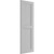 Ekena Millwork Farmhouse/Flat Panel Combination Fixed Mount Shutters - Painted Expanded Cellular PVC - TFP101FPF12X026PR