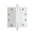 Grandeur Hardware - 4.5" Ball Tip Heavy Duty Hinge with Square Corners - Bright Chrome - BALHNG - 809025
